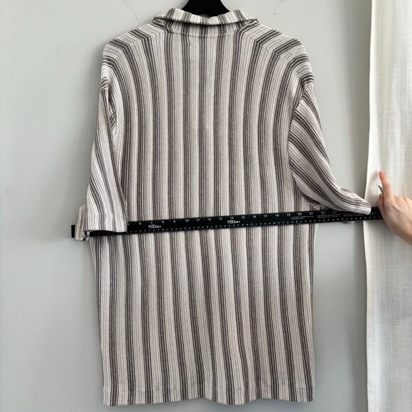 NEW Abercrombie & Fitch Striped Polo Men's Size XL - Picture 4 of 7